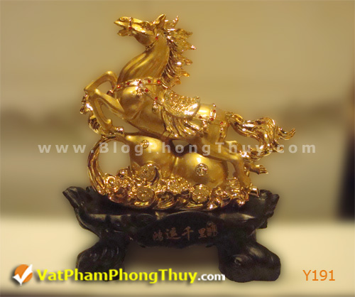 ngua phong thuy y191 Những vật phẩm phong thủy cát tường, may mắn, đón lành, tránh dữ trong năm 2013